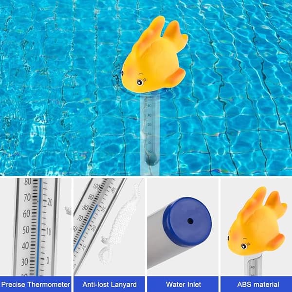 Flydende Pool Termometer, Smukt Indendørs Udendørs Termometer