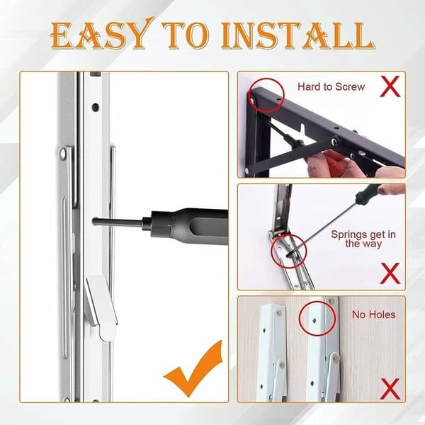 Folding Bracket 400mm, Folding Shelf Brackets Maximum Load 150kg,