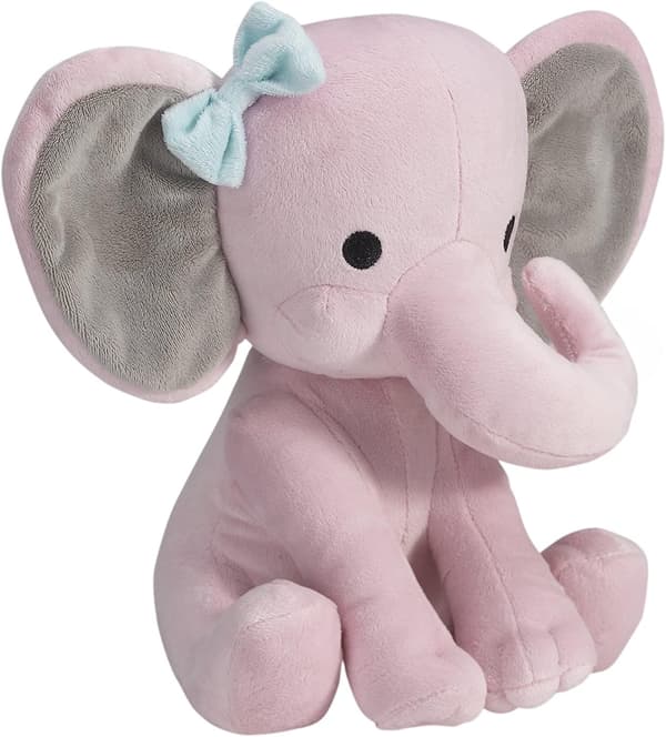 Rosa Elefant Plyschleksak
