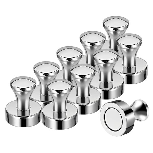 16*20mm - 10 stk Magnet, Lille Stærk Rustfrit Stål Næglemagnet