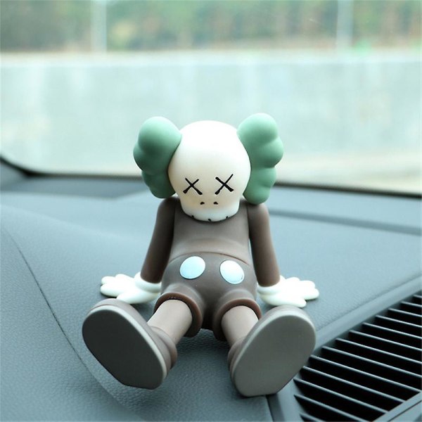 Kaws Söta Modellfiguriner Samlarobjekt Söt Bilinredning Tårta Topp