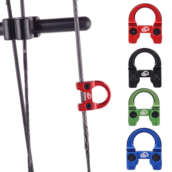 Bueskydning D Loop Compound Bue Metal U Nock D Ring Spænde Release Nocking Loop