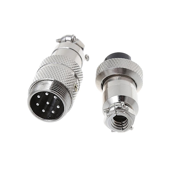 Gx16 Butting Aviation Han-stik, Hunkontakt 2/3/4/5/6/7/8 Pin