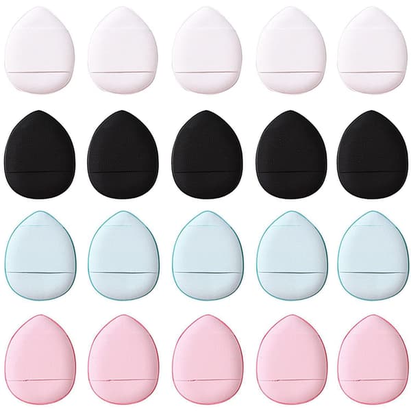 Tummeluftkudde puderpuff fingertopp finger mini concealer
