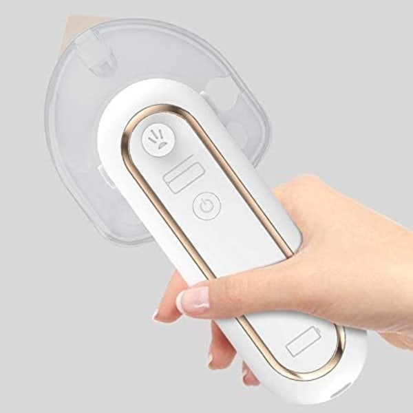 1 x mini valkoinen langaton matkakinni, 360 asteen silitysrauta, USB
