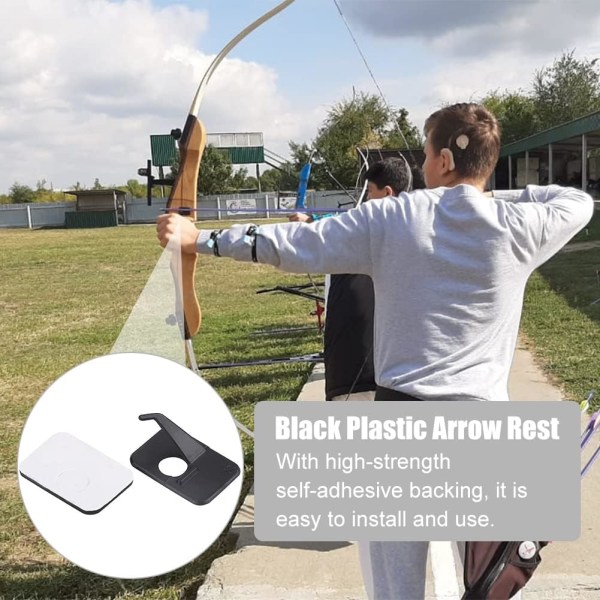 6 st Pilar för Pilbåge i Plast, Rakt Drag, Recurve Bågar