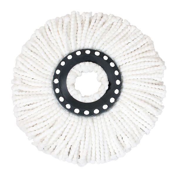 Sininen 2-pakkaus Clean Twist Disc Mop -vaihtopäät, ihanteellinen laatta- ja kivipinnoille, vettä ja likaa imevä mikrokuitu, vaihtomoppit, helppo kiinnittää