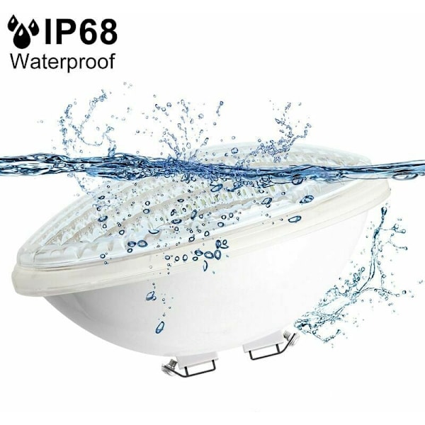 12W IP68 vattentät PAR56 LED poolbelysning, nedsänkbar, med fjärrkontroll