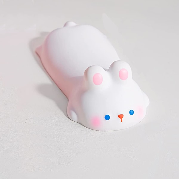 Söt handledsstöd för mus, tangentbord, datorarmstöd för skrivbord, ergonomiskt Kawaii kontorsmaterial, långsamt stigande