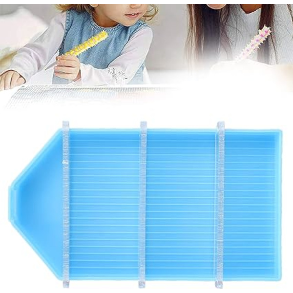 Blå Pärlsorteringsbricka Set Organizer Diamantmålning