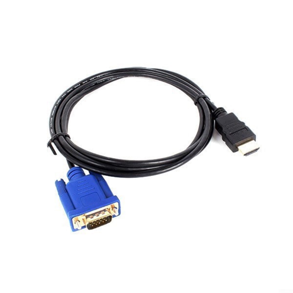 HDMI till VGA-kabel videoadapter för PC HDTV Monitor Connect Rea