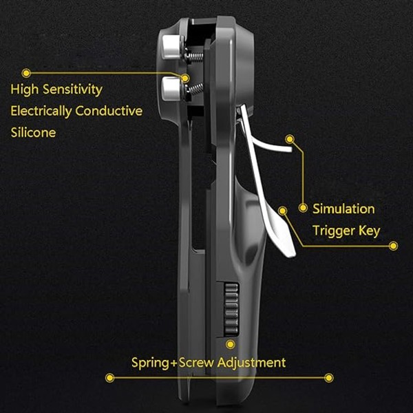 2 stk. Tablet Spil Joystick Trigger Grip 6 Fingre L1R1 Skydespil