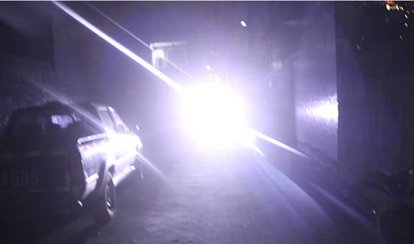 LED-hodelykt, 4 moduser 6000K 1500 Lumen Kraftig Belysning Ultra
