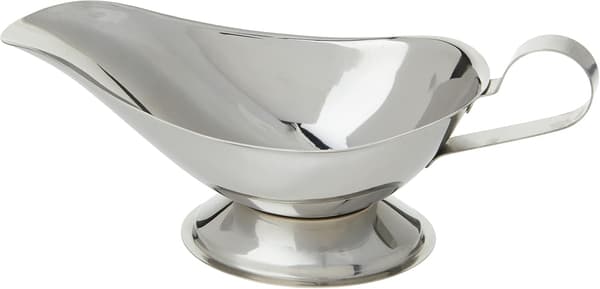 Sausbåt, 10 unser, rustfritt stål, medium