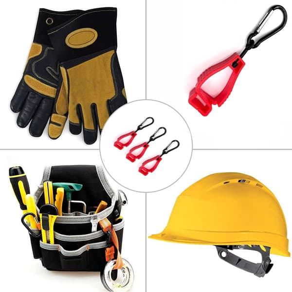 Handskclips, 5 st, Arbetshandskclips, Säkerhetshandske
