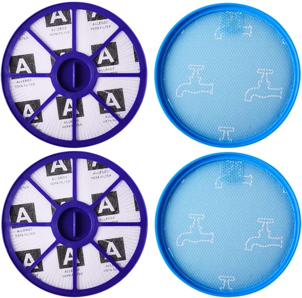 Sett med 2 utskiftbare, vaskbare filtre for Dyson DC29 DC19 DC19T2