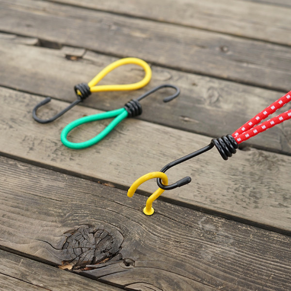 Elastisk repspänne för utomhuscamping och bergsklättring, 15 cm, fast