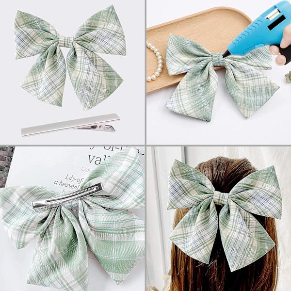 DIY Krokotiilihiuspihdit Hiuspihdit Naiset Metalli Barrette Hiukset 65
