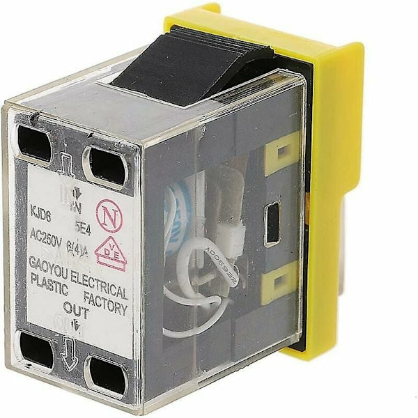 Kjd6 5e4 250v Vanntett Elektromagnetisk Bryter Magnetisk Startknapp Strømavstengningsbeskyttelse Selvlåsende Bryter Kjd20 thsinde