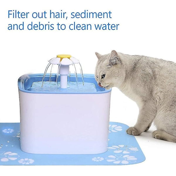 8-pack Kvadratiska Kattfontänfilter Ersättningsfilter
