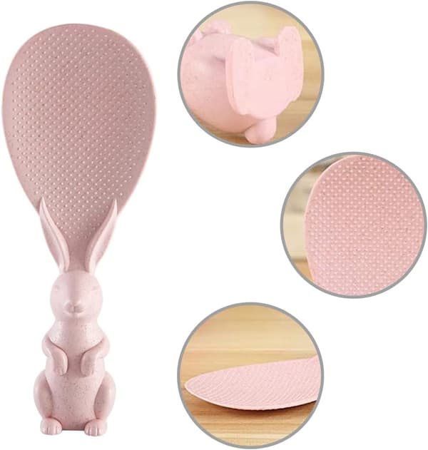 2 stk. Non-stick Ris Ske, Egern Ris Ske Kanin Formet
