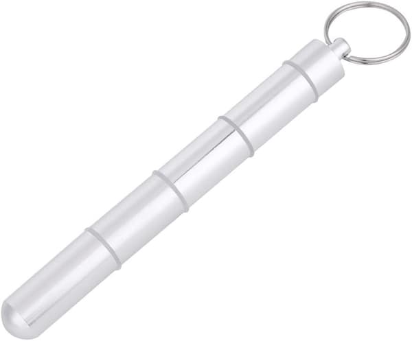 1 Pilleboks Sølv Mini Aluminium Legering Medisinboks