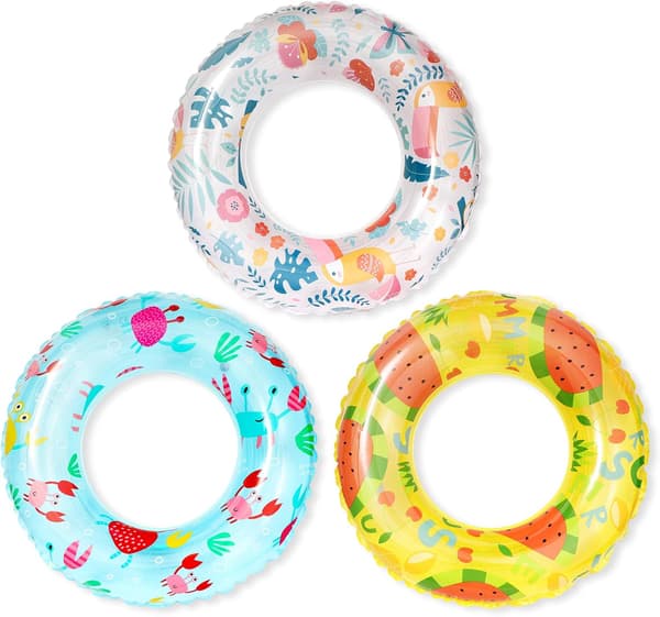 Uppblåsbara Poolleksaker för Barn - 3-pack
