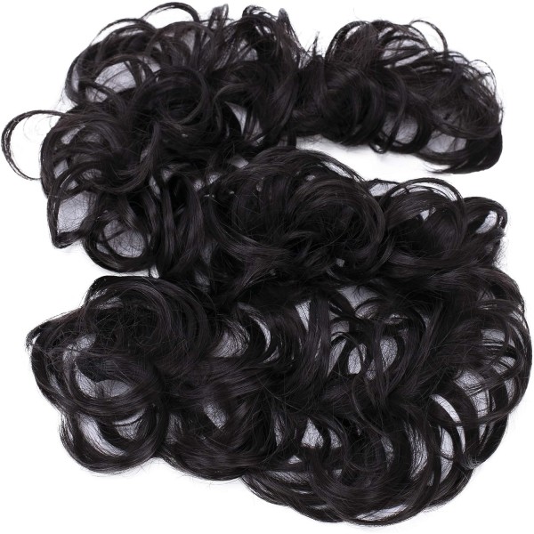 XXL Hairpiece Scrunchie Have Hair Up Voluminous Curly Chignon Lig