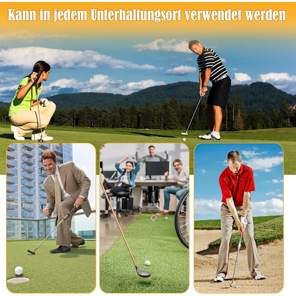 2-delt sett med golf scoretellere, utendørs sportstellere