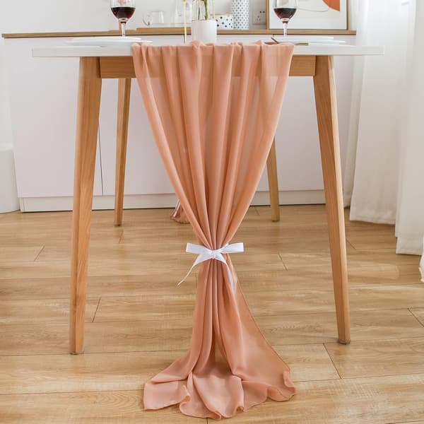 Chiffon Bordløper Bryllup Borddekorasjon Bursdag