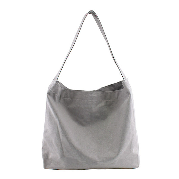 Muji canvasväska 35 x 45 cm (grå), axelväska, canvasväska