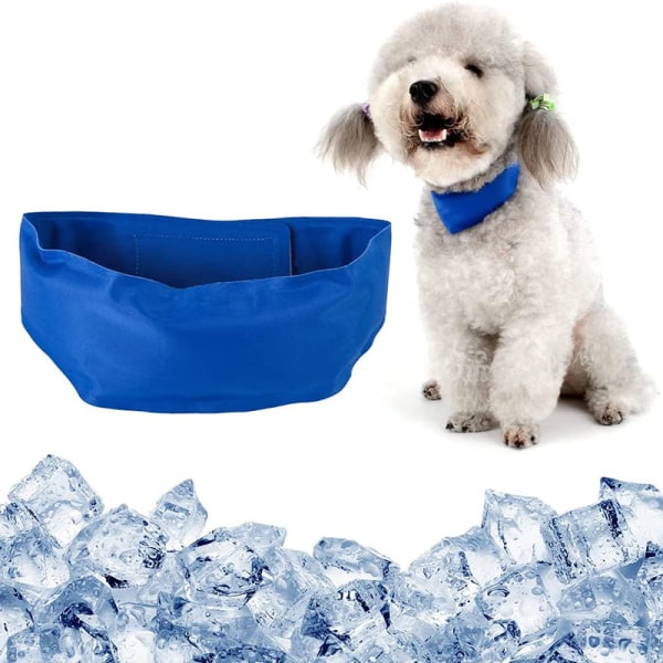 Kjølende kjæledyrhals sommer kul Ice pad anti - sommer hund Ice Bag