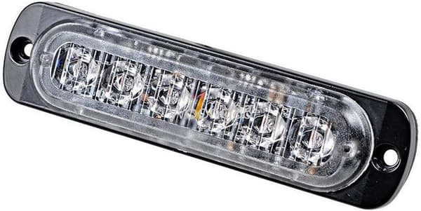 4 stk., 6 LED Bil Strobe Bremslys - 12V-24V Køretøjslys
