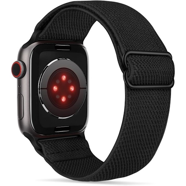 Armbånd Kompatibelt med Apple Watch Rem 49mm 46mm 45mm 44mm 42mm Sport Solo Loop Udskiftningsremme til Kvinder Mænd