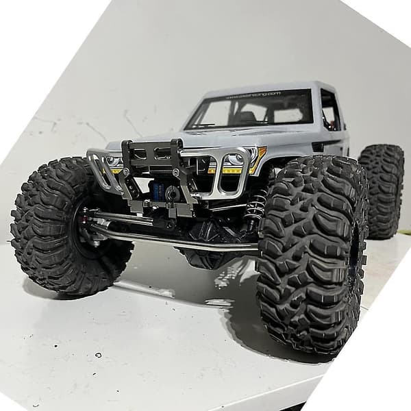 Metal Front Bumper Bull Bar Til Axial Wraith Spawn 1/10 Rc Crawle