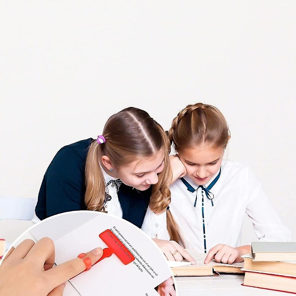 14 stk. guidede lesestripsverktøysett finger sporere utheve R