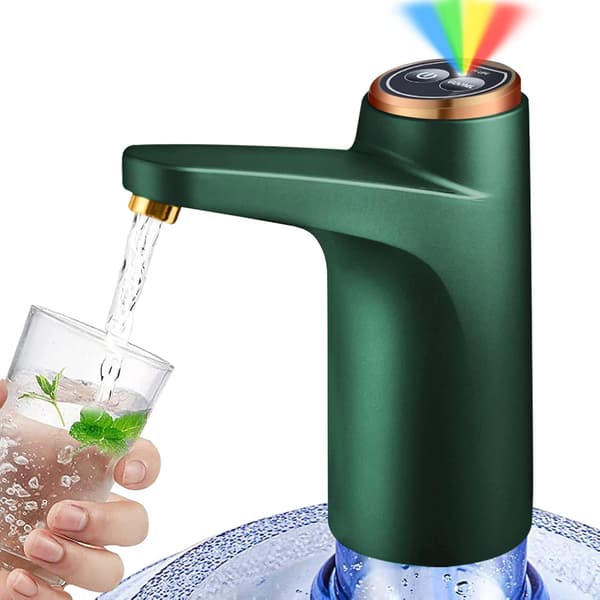 1 stycke (Grön) Vattenflaskepump, Kvantitativ
