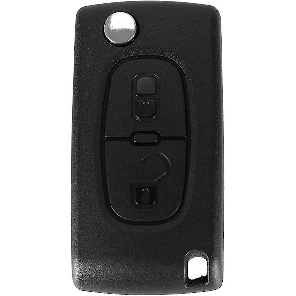 3-knappars VA2 BLADE -CE0526 Fjärrnyckelskal för 207 307 308 407 607 807 för C2 C3 C4 C5 C6 Fällbar bilnyckelskal 2 knappar 3 knappar (2 knappar, VA2-CE