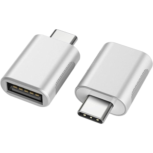 USB C til USB-adapter (2-pakke), USB-C til USB 3.0-adapter, USB
