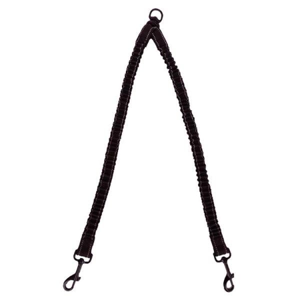 En trailer med to snore (sort 50m), 2 hundelejer, elastisk polstret