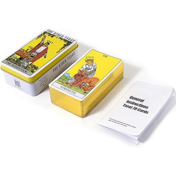 Tarotkort för spådom, 78 kort / Tarotset, riddarkort