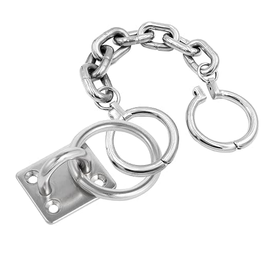 M6 øjeplade med 304 rustfrit stål ring, kraftig