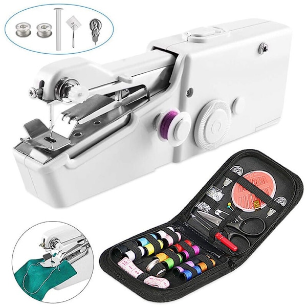 Mini Portable Sewing Machine, Portable Hand Sewing, Manual Quick