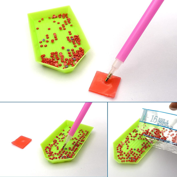 DIY 5D Diamantmålning Komplett Set, Lotus Diamantmålning