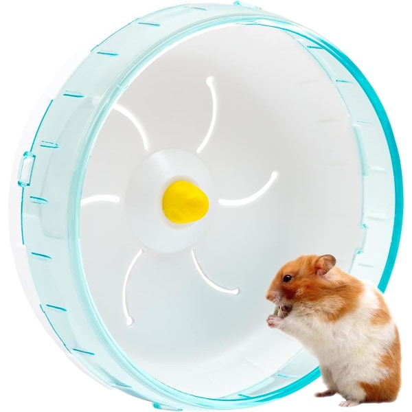 1 sisäänhengittävä hamsterin urheilupyörä äänetön rotaattori muovia