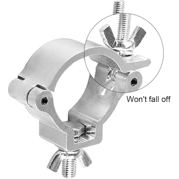 Truss Clamp Fästkrok, 8 stycken Scenbelysningsklämma 48 - 51mm