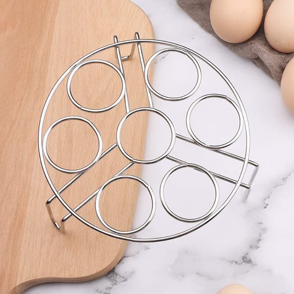 Eggdamperstativ i rustfritt stål - 1 pakke