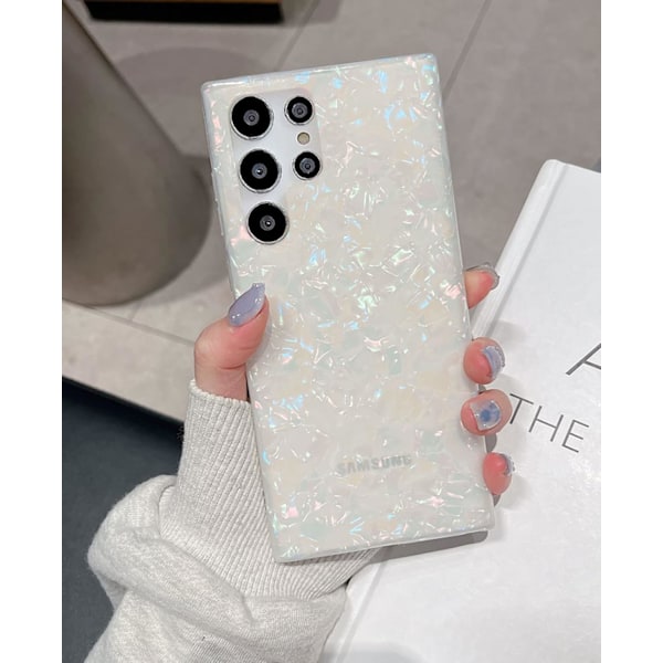 Fodral för Galaxy S23 Ultra 5G 6,8 tum, lyxigt silikonfodral