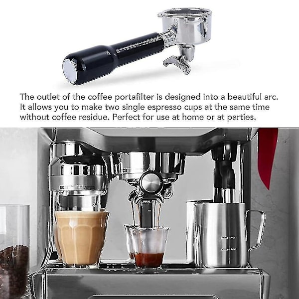 54mm Portafilter Brevillelle - Ruostumaton teräs Portafilter