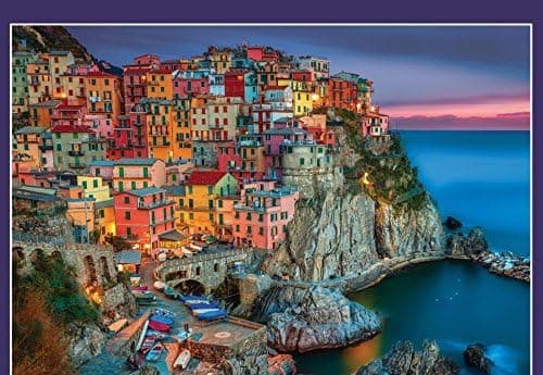 Cinque Terre - Puslespill med 1000 brikker